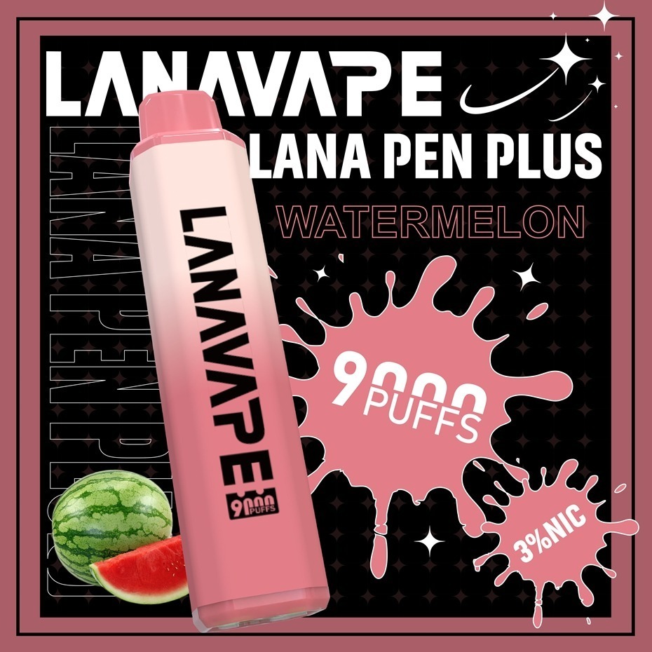 LANA9000口 一次性拋棄式 持久续航 & 快速充电